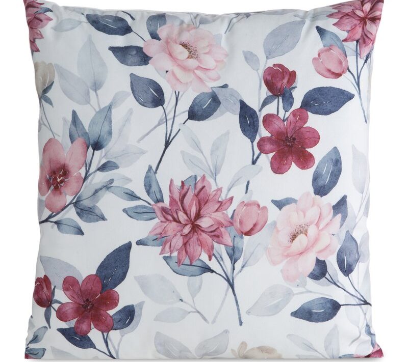 Poszewka Mink biała 45 x 45 cm – doda uroku wnętrzu