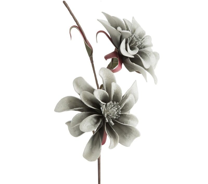 Kwiat dekoracyjny Flore 742 srebrny O 16 X 70 CM – rozświetla wnętrze