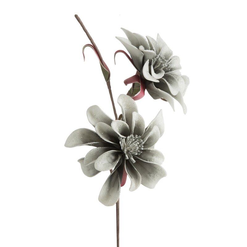 Kwiat dekoracyjny Flore 742 srebrny O 16 X 70 CM – rozświetla wnętrze