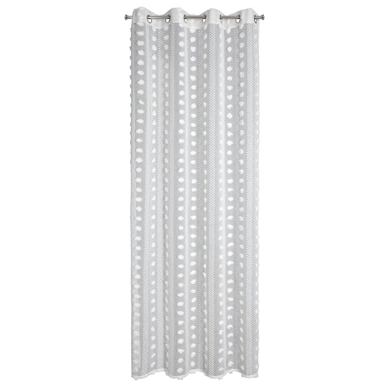 Zasłona gotowa Elenor biała 140 x 250 cm – rozświetla wnętrze