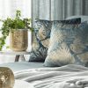 Poszewka velvet niebieska 45 x 45 cm – miękka i stylowa