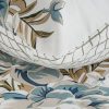 Pościel satynowa Spring 40 biała 220 X 200 CM – z delikatnym wzorem