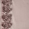 ZASŁONA GOTOWA ROSES 14 NA TAŚMIE 140 X 270 CM PUDROWY