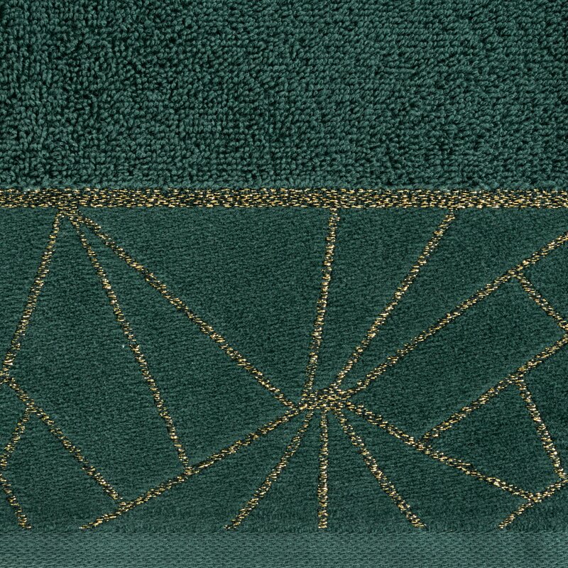 RĘCZNIK CLEO (06) 50 X 90 CM CIEMNOZIELONY