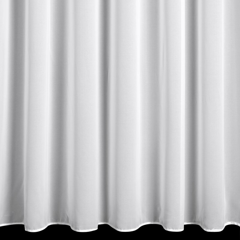 Firana gotowa Debra biała 140 X 270 cm – rozjaśnia wnętrze