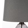 Lampa stołowa Maya grafitowa 30 x 59 cm – tworzy przytulną atmosferę