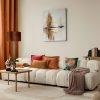 Wazon ceramiczny czarny 12 x 7 x 21 cm – idealny do książek