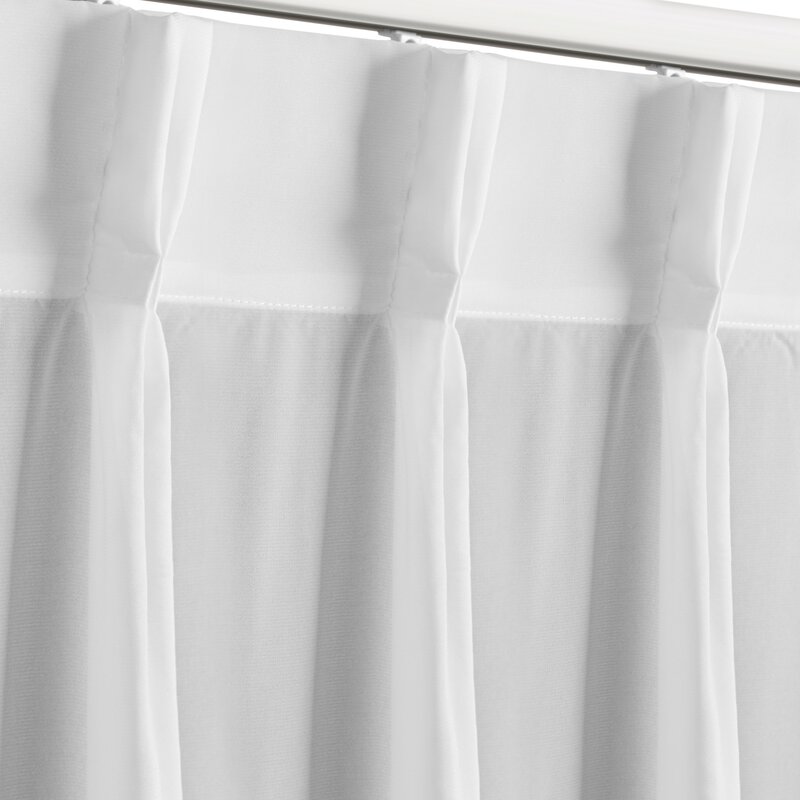 Firana gotowa Ruby biały 230 x 270 cm – rozświetla wnętrze