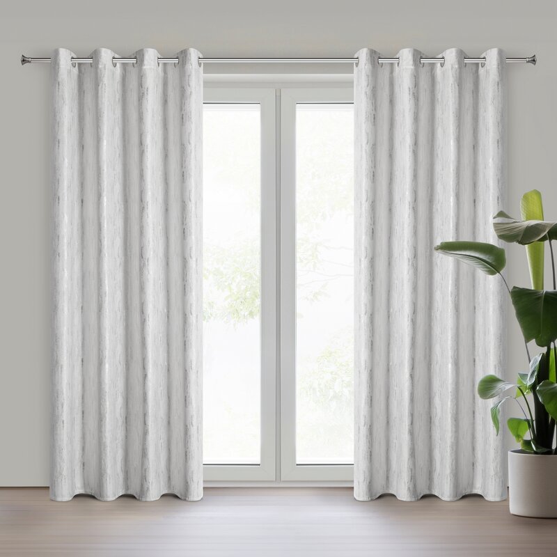 Zasłona gotowa Arnita biała 140 x 250 cm – zaciemnia pomieszczenie