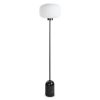 Lampa stołowa LYLA czarna O 36 x 155 cm – tworzy przytulny nastrój