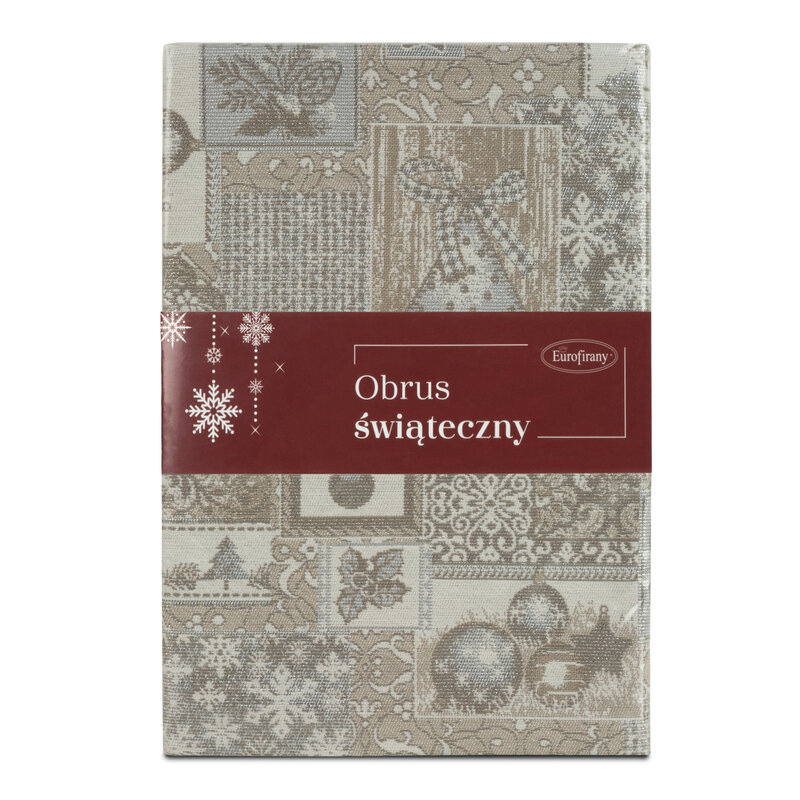 OBRUS NOEL 3 35 X 180 CM BEŻOWY