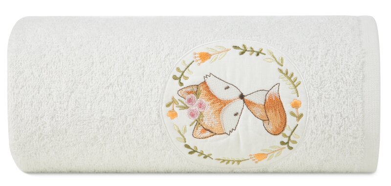 Ręcznik dziecięcy Baby44 biały 50 X 90 cm – miękki i chłonny