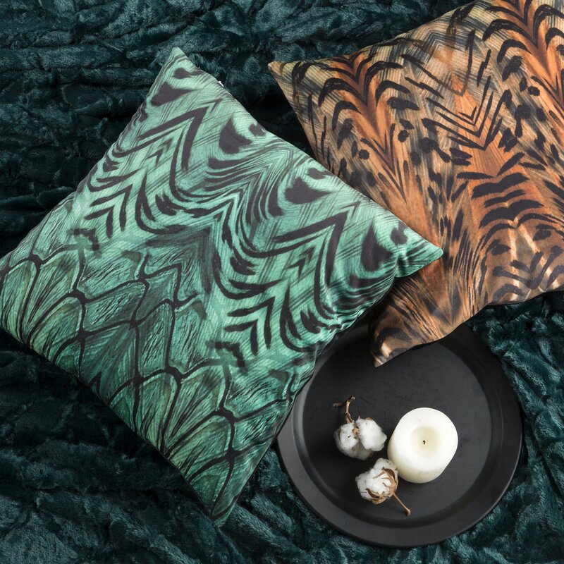 POSZEWKI COLLIN 4 45 X 45 CM CZARNY