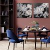 OBRAZ 430B 80 X 80 CM CZARNY