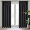 Zasłona gotowa D91 Parisa czarna 140 x 270 cm – pełna prywatność