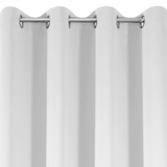 Zasłona gotowa Parisa biała 140 x 250 cm – zaciemniająca i stylowa