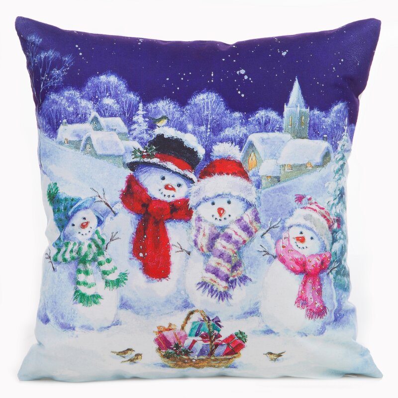 POSZEWKA JINGLE 24 40 X 40 CM GRANATOWY