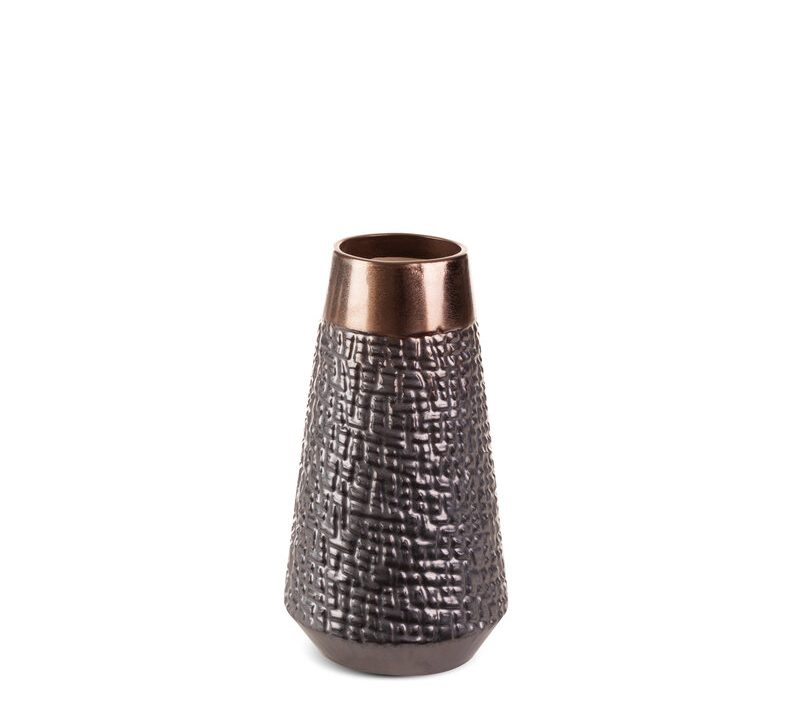 Wazon ceramiczny Morena kremowy O 14 x 26 cm – idealny na kwiaty