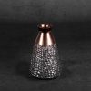 Wazon ceramiczny Morena stalowy 13 x 20 cm – na susze i kwiaty