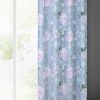 Zasłona gotowa Flora popielata 140 x 250 cm – subtelnie filtruje światło