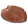 Szklana patera Lea czarna fi 21 x 1 cm – idealna na owoce