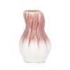 Wazon ceramiczny Evita kremowy 16 x 25 cm – do dekoracji stołu