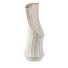 Wazon ceramiczny Liza kremowy 20 x 53 cm – na suszone kwiaty