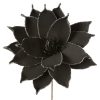 Kwiat Flore czarny fi 38 x 78 cm – doda charakteru wnętrzu