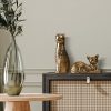 Figurka ceramiczna Kity złota 22 x 9 x 14 cm – doda blasku wnętrzu