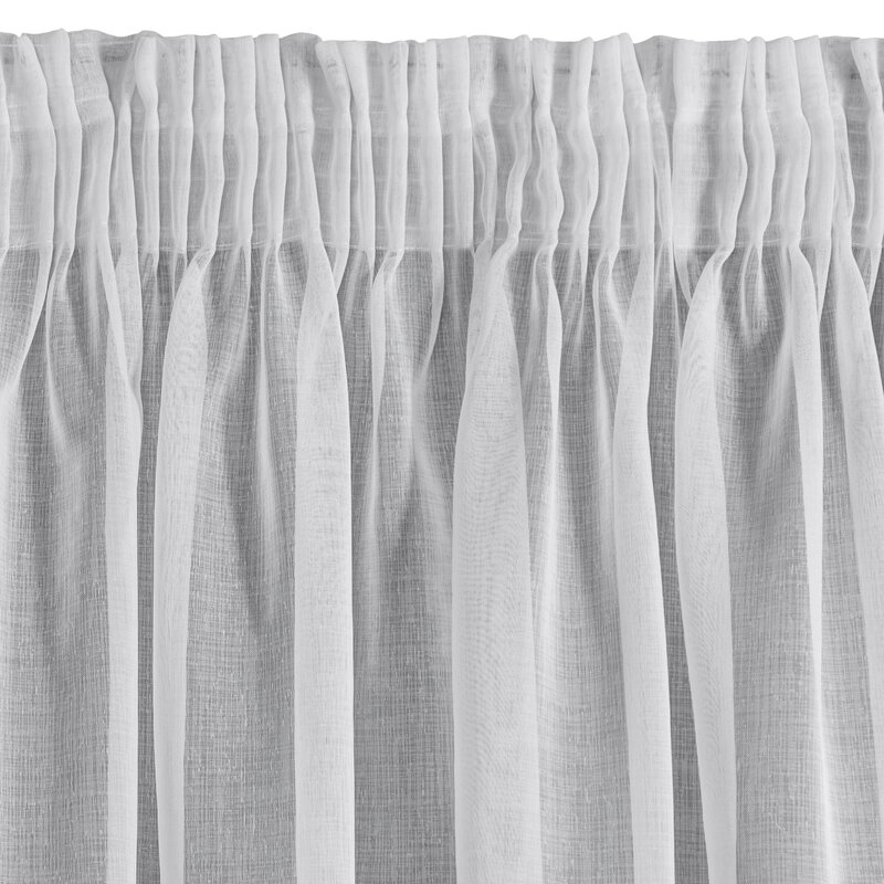 Firana gotowa EFIL biała 300 x 150 cm – rozprasza światło