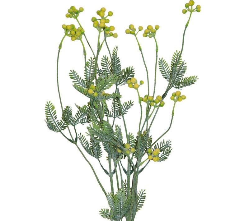 Kwiat dekoracyjny Natura żółty 57 cm – rozjaśnia wnętrze