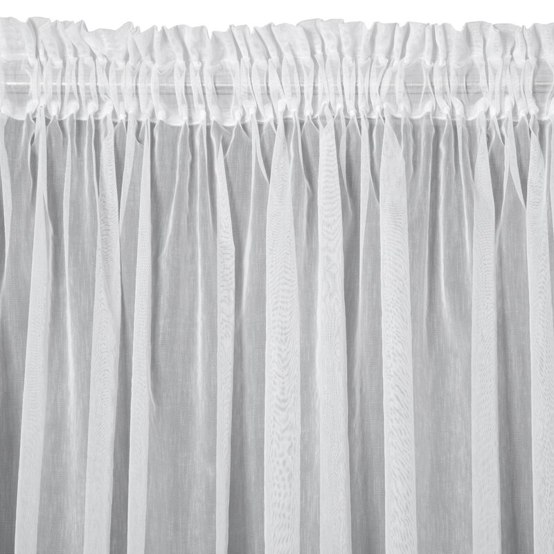 FIRANA GOTOWA ADEN NA TAŚMIE 300 X 145 CM BIAŁY