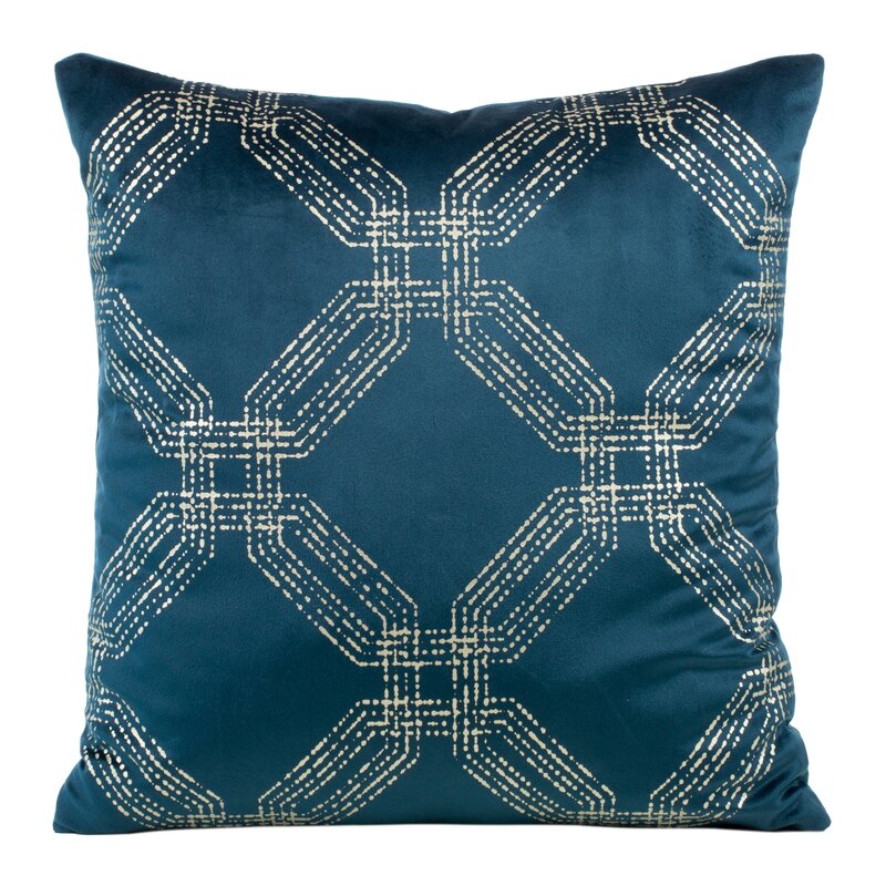 Poszewka Blink 30 granatowa 45 x 45 cm – doda elegancji