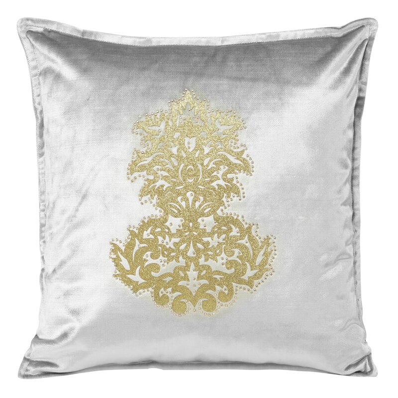 POSZEWKA ROYAL 4 45 X 45 CM SREBRNY