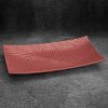 Naczynie dekoracyjne Sena pudrowy róż 45 x 25 x 8 cm – ozdoba stołu