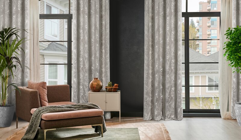 Zasłona gotowa Livia beżowa 140 x 250 cm – zaciemnia pomieszczenie