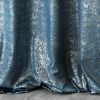 Zasłona gotowa D91 Cypr granatowa 140 X 270 CM – welwetowa do salonu