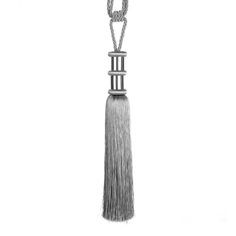SZNUR DEKORACYJNY JOLIE 78 X 38 CM SREBRNY