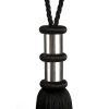 Sznur dekoracyjny Jolie czarny 78 x 38 cm – idealny do okna