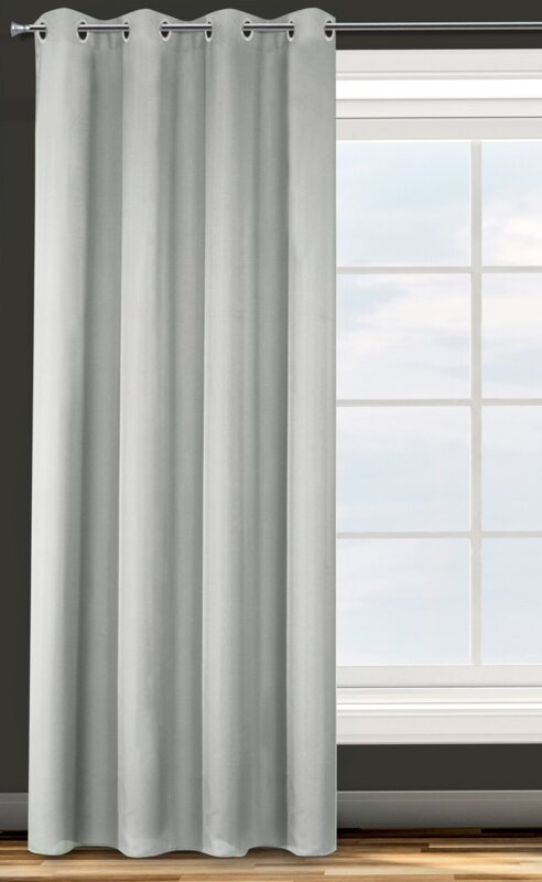 ZASŁONA GOTOWA D91 ADORE 140 X 250 CM STALOWY