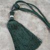 Sznur dekoracyjny Susane turkusowy 74 cm – do upięcia zasłon