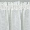 Firana gotowa z kwiatami biała 150 x 60 cm – doda uroku kuchni