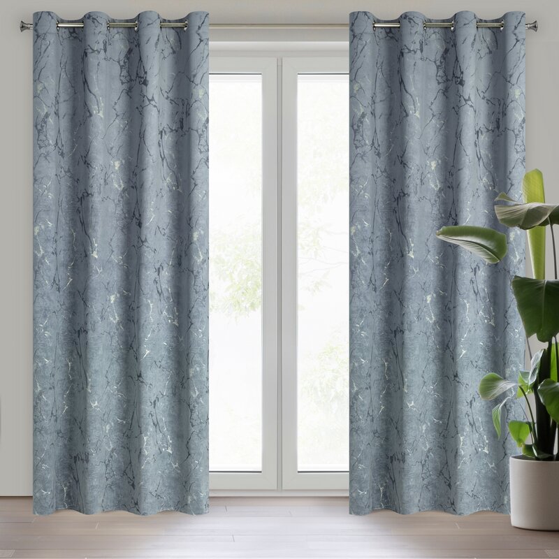 Zasłona gotowa WERA ciemnoszary 140 X 250 CM – przytulny nastrój
