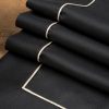 Bieżnik Madele czarny 40 X 140 CM – do jadalni i salonu