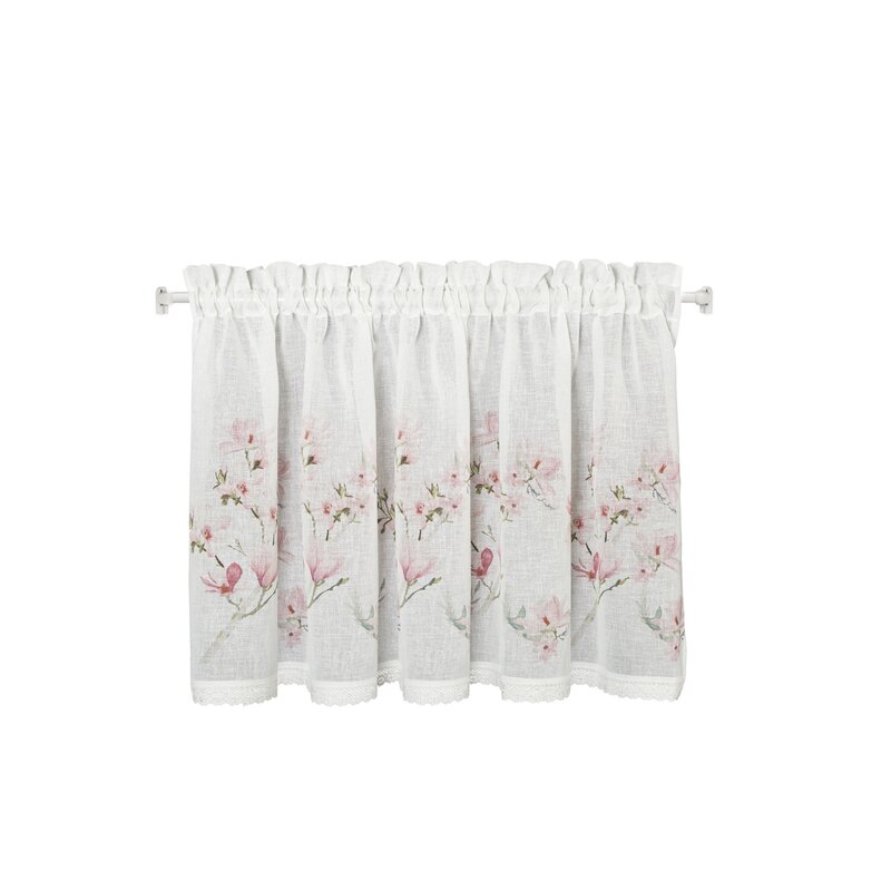 Firana gotowa Amelia biała 150 x 60 cm – rozprasza światło