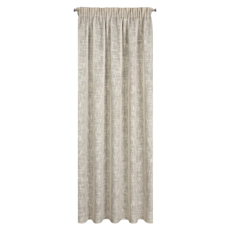 Zasłona gotowa Rubi beżowa 140 X 270 CM – tworzy przytulny nastrój