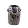Wazon ceramiczny Alda granatowy fi 16 x 21 cm – do dekoracji wnętrz