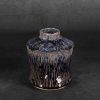 Wazon ceramiczny Alda granatowy fi 17 x 20 cm – do salonu i sypialni