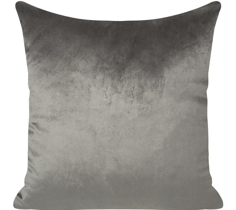 Poszewka velvet Pierre stalowa 40 x 40 cm – dodaje przytulności
