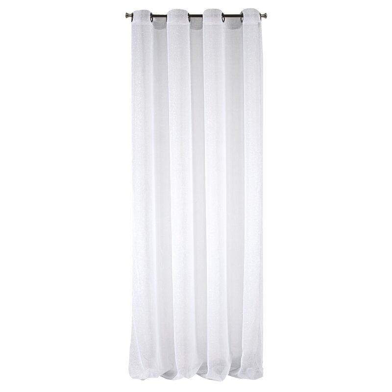 Firana gotowa Sakali biały 350 x 250 cm – rozprasza światło
